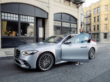 Mercedes Klasa S z gwiazdami
